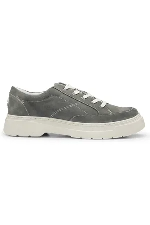 HUGO BOSS Heren Suede Derbyschoenen met EVA Zool in