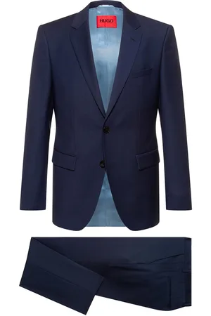 HUGO BOSS Jeffery/Simmons pak voor heren in marineblauw