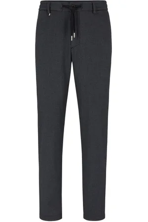 HUGO BOSS Herenbroek Kane-DS in donkerblauw