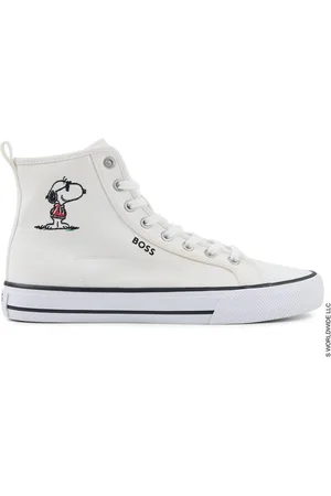 HUGO BOSS Heren Aiden Hi-Top Trainers in