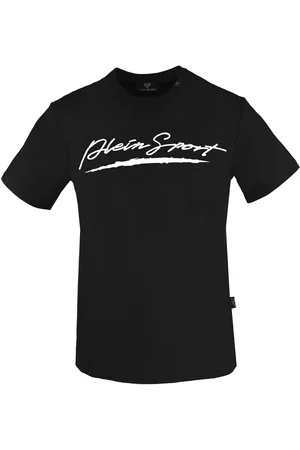 Philipp Plein T-shirt met groot handtekeninglogo