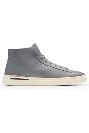 HUGO BOSS Heren Clint Hi-Top Trainers in
