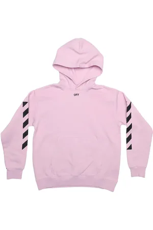 OFF-WHITE Meisje Off White Juniors Off Stamp Hoodie in zwart