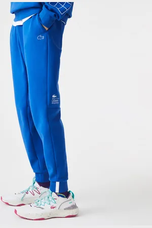 Lacoste Heren Slim Fit Sweatbroek met Merk in