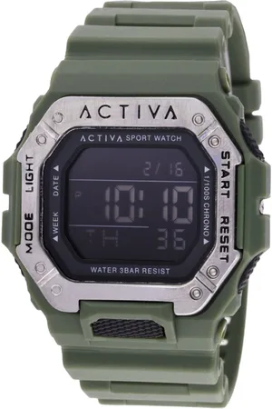 Invicta Activa X Digital ACW8059-003 Heren Horloge - Quartz Uurwerk - Plastic met zwarte Wijzerplaat - 39mm
