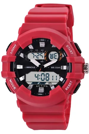 Invicta Activa X Digital ACW496-006 Heren Horloge - Quartz Uurwerk - Plastic met zwarte Wijzerplaat - 50mm
