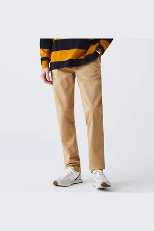 Lacoste Heren Slim Fit Stretch Gabardine Broek in