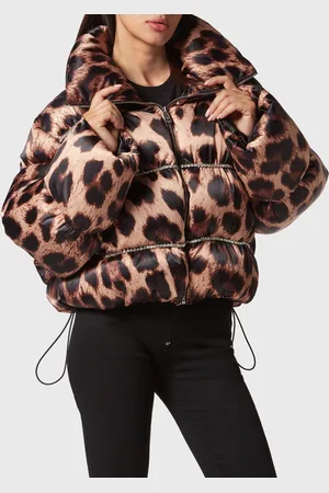 Philipp Plein Donsjack Leopard