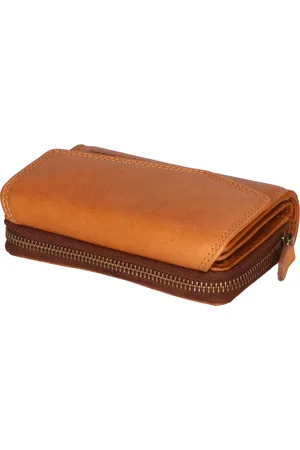 Hillburry Portemonnee Heren COGNAC
