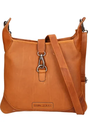 Hillburry Schoudertas Heren COGNAC