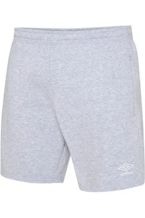 Umbro Kinderen/Kinderen Club Vrije tijd shorts (Grijs gemêleerd/wit)