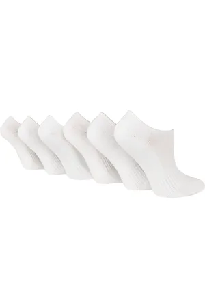 Wild Feet Dames 6 Paar Bamboe Trainer Sokken | Laag Uitgesneden Sport Sokken