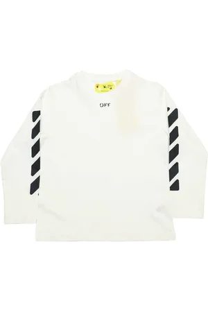 OFF-WHITE Off White Juniors Off Stamp Long Sleeve T-shirt in