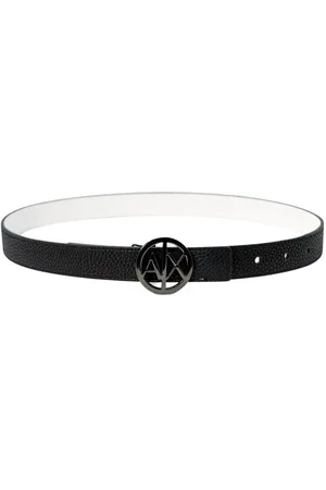 Armani Exchange Heren Ax Logo Omkeerbare Lederen Riem