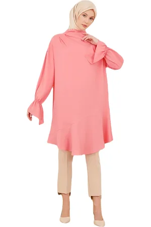 Armine Tuniek met volantzoom