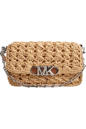 Michael Kors Parker Woven Raffia Umhängetasche 30S3S7PC2W für Damen