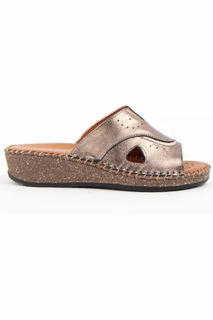 Purapiel Sandalen Met Een Sleehak Leida3