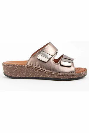 Purapiel Sandalen Met Een Sleehak Leida2