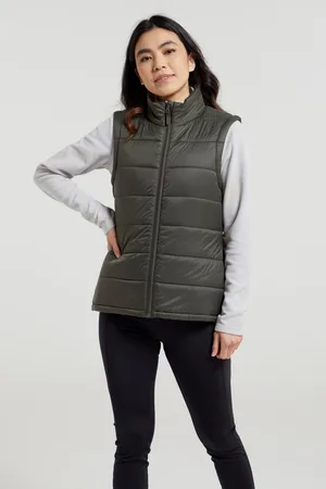 Mountain Warehouse Dames/Dames Essentials Gewatteerd Gilet ( Groen)