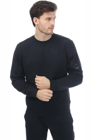 C.P. Company Heren Diagonal Raised Fleece Sweatshirt in