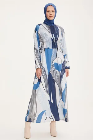 Armine Jurk met patroon en verstelbare taille
