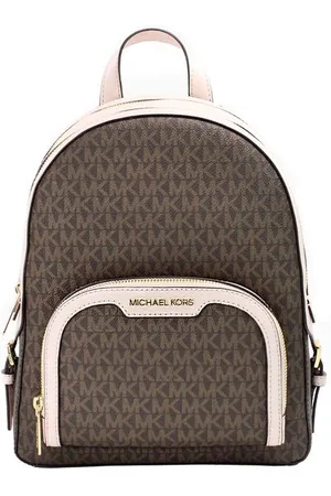 Michael Kors Rhea Rugzak Bruinpal Roze