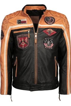 Top Gun Leren jas TGJ1005
