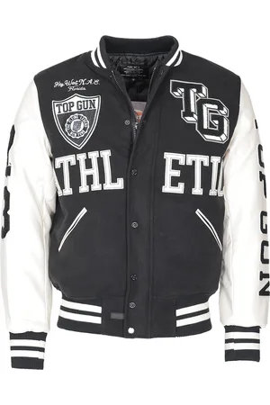 Top Gun College jas TG23001 in een mix van materialen