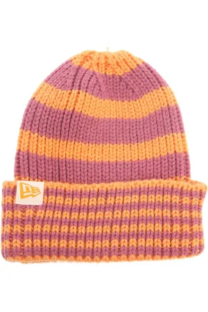 New Era Accessoires Stripe Knit Beanie in