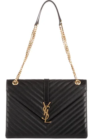 Saint Laurent Large Enveloppe Chain Flap Schoudertas