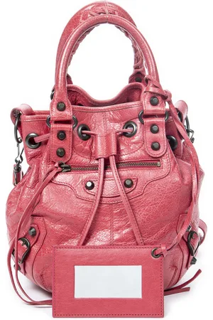 Balenciaga Mini Classic Pompon Schoudertas