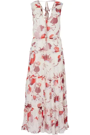 HUGO BOSS Dames Dabeata Dress in Multi kleur
