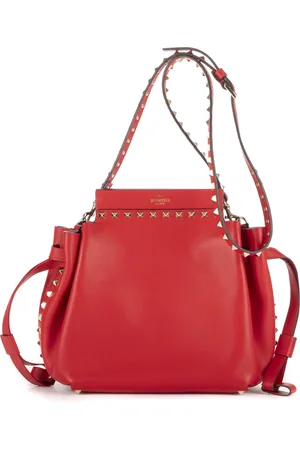 VALENTINO Chain Studded Bucket Schoudertas