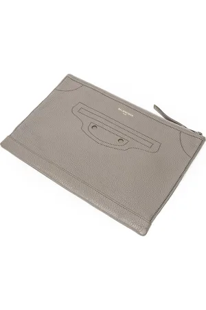 Balenciaga Blackout Zip Clutch Handtas
