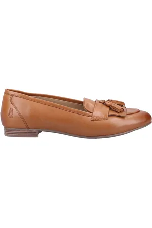 Hush Puppies Dames/Dames Marissa Leren Tassel Loafers (Tan)