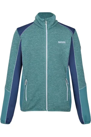 Regatta Dames/Dames Lindalla V Marl Full Zip Fleecejack (Bristolblauw/Dusty Denim)