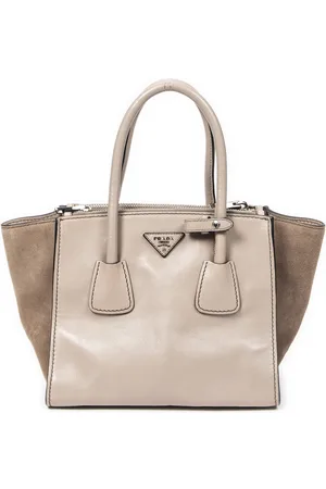 Prada Twin Pocket Double Handle Tote Schoudertas