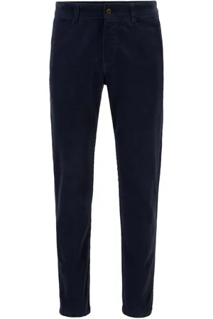 HUGO BOSS Heren Schino Taber Broek in Donkerblauw