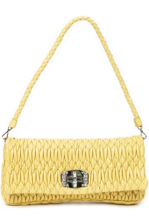 Miu Miu Rectangular Swarovski Clutch Flap Schoudertas
