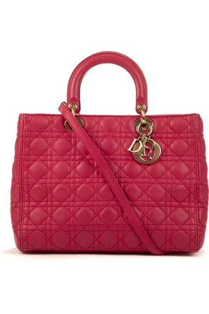 Dior Large Lady Dior Zip GM Handtas