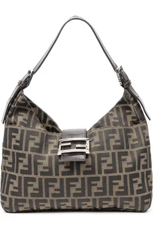 Fendi Front Slip Pocket Hobo Schoudertas