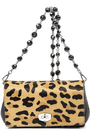 Miu Miu Crystal Chain Flap Schoudertas