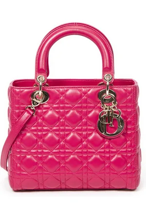Dior Medium Lady Dior Zip Schoudertas