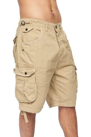 Crosshatch Heren Jimster Cargo Shorts