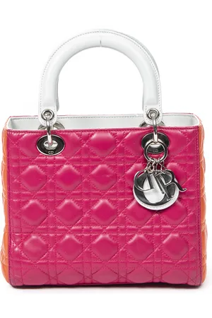 Dior Medium Tricolor Lady Dior Schoudertas