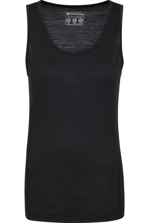 Mountain Warehouse Dames/Dames Merino Wollen Cami Vest Top (Jet )