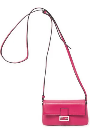 Fendi Micro Baguette Crossbody Schoudertas