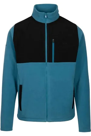 Trespass Heren Falkenham Fleece Jas (Bondi Blauw)