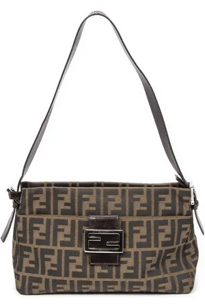 Fendi Rectangular Zip Schoudertas
