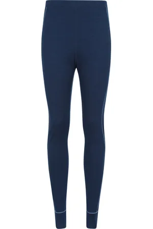 Mountain Warehouse Dames/Dames Asgard Merino Wol Thermische Base Layer Legging (Marine)